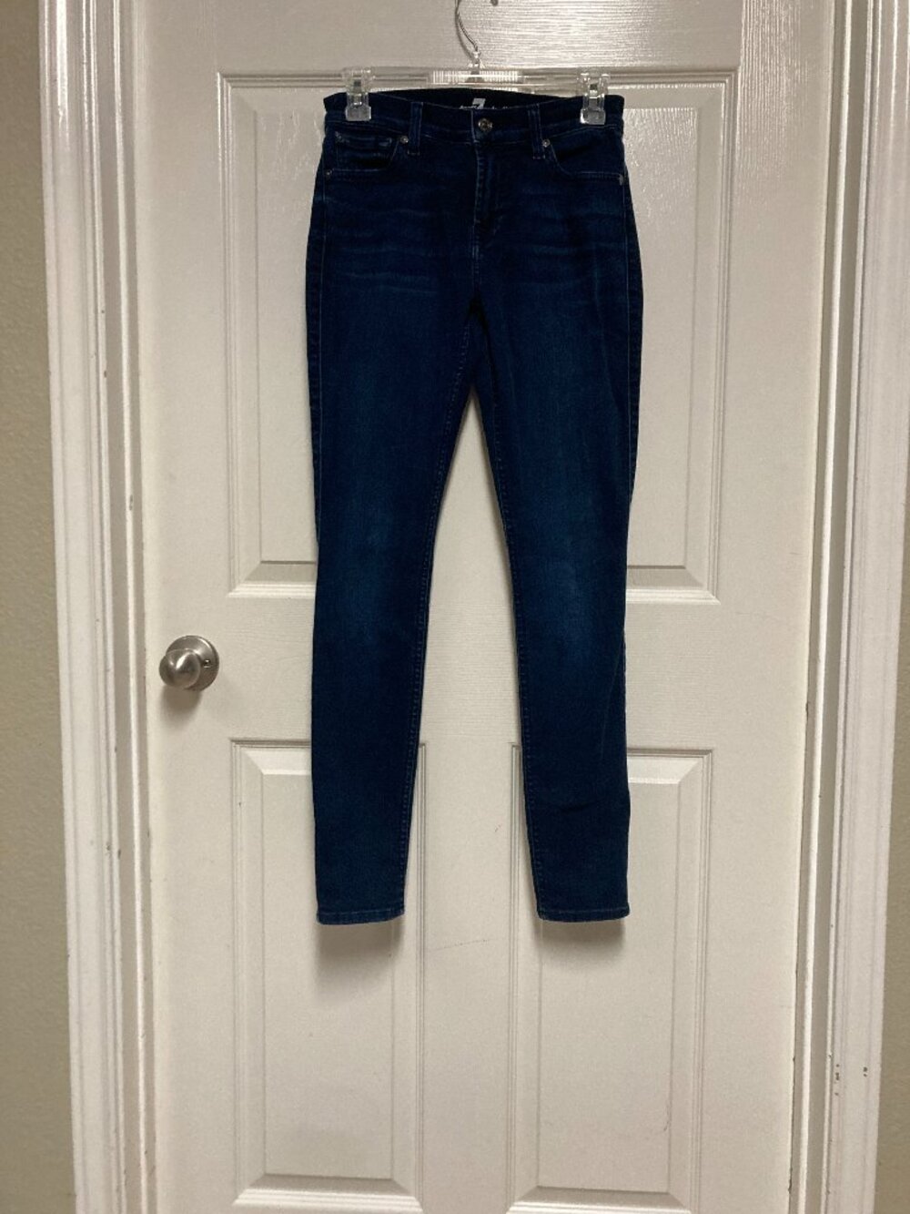 7 for all mankind gwenevere jeans blue size 26 women's